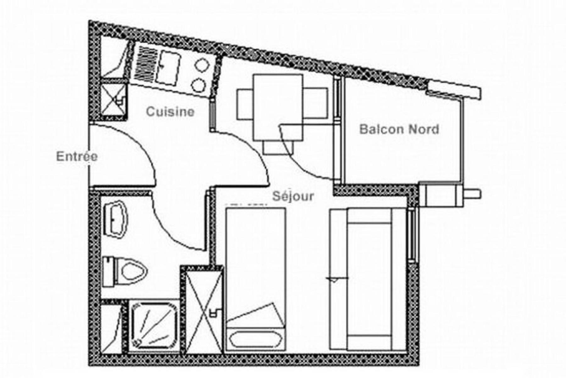 Residence Soldanelles B - Studio - Proche Des Pistes - Balcon Mae-3694 Saint-Martin-de-Belleville Ngoại thất bức ảnh